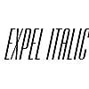 Expel Italic Font