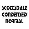 Scottsdale Condensed Normal Font